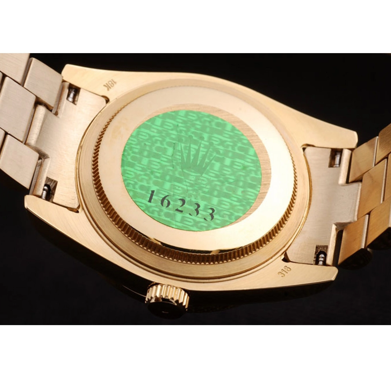 Best AAA Replica Sites Plated Stainless Dial Day-Date Gold Steel Rolex Yellow White 18k 0630